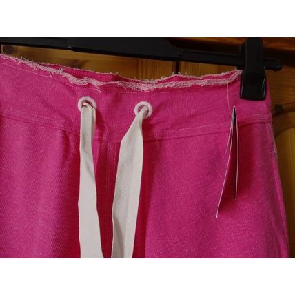 Zumba Mo' Fun French Terry Pants 100% Cotton Back to the Fuchsia S