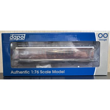 4P-020-001 Dapol GWR Toplight M/line City Lined Crimson 3rd Brake 3747 Set 1