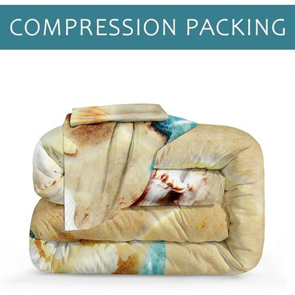 Bedbay Beach Comforter Sets King Size Beach Themed Bedding 3 Pieces Microfiber S