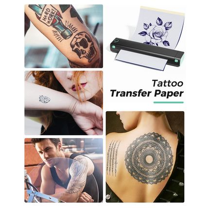Phomemo M08F Wireless Tattoo Transfer Stencil Printer, Thermal Tattoo Machine wi