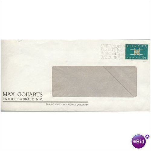 Netherlands 1963 - SG 959 - commercial cover 10