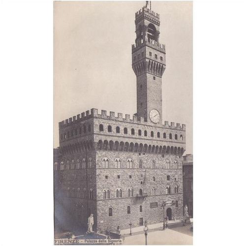 Palazzo Della Signoria Frienze Italy Postcard (F4705)