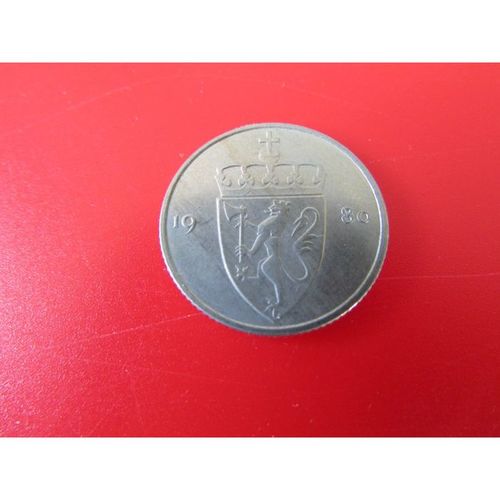 1980 NORWAY FIFTY ORE FREE POST. AAX