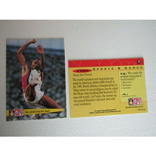 Pro Set 1992 Guinness Book of Records Trade Cards Card Variants (eb2)