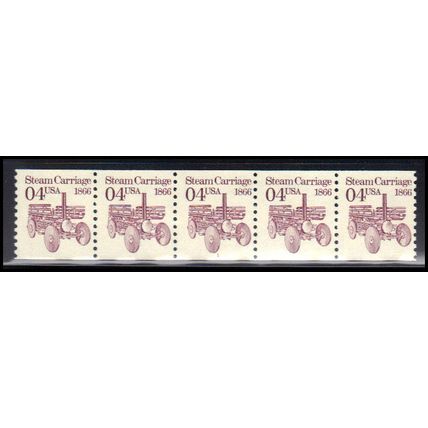 2451 4c Steam Carriage Fine MNH Dry Gum PNC 1/5 KA9189