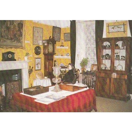 Yorkshire Grandfather Clock by Parlour at Pickering Beck Island Museum Postcard