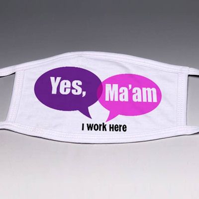 Yes, Ma'am Face Mask[ ]