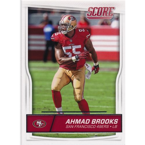 2016 Score Football 280 Ahmad Brooks San Francisco 49ers