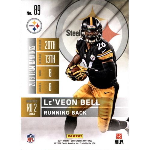 2014 Football Panini Contenders Le'Veon Bell