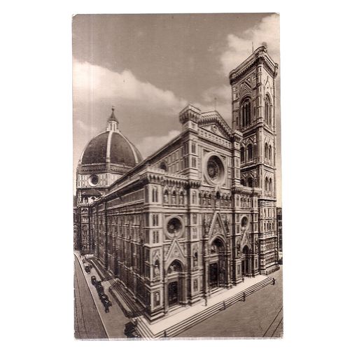 FIRENZE, Italy.. vintage unused postcard c.1943? (N)