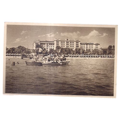 VENEZIA LIDO unused vintage postcard. c.1944 =
