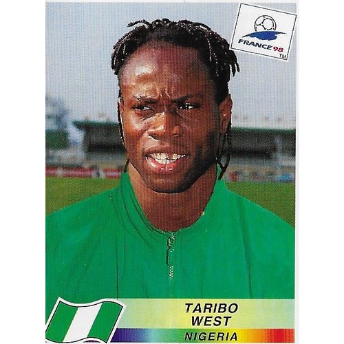 Panini's FIFA World Cup France 1998 Stickers: No.248 - West
