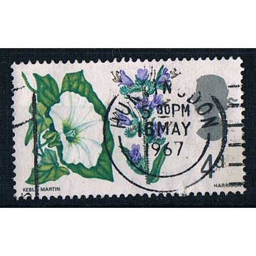Great Britain 1967 SG718p gb92 British Wild Flowers 4d Used Stamp