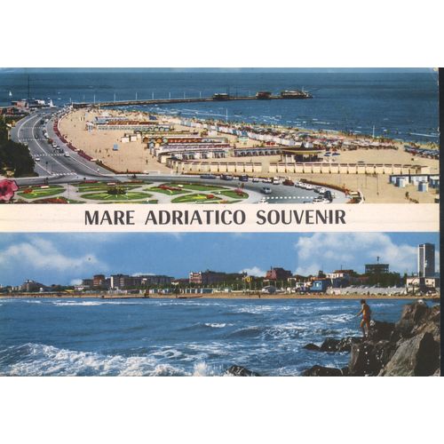 Italy Postcard - Mare Adriatico Souvenir