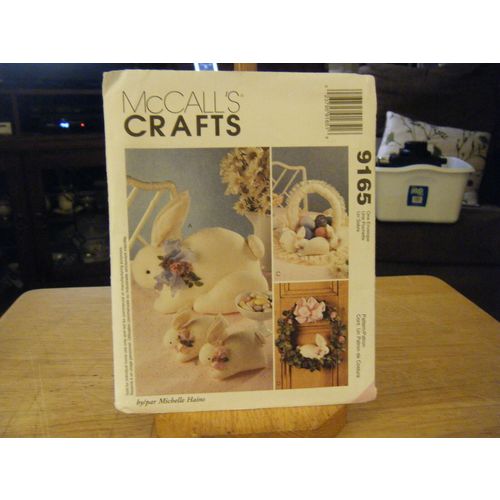 McCall's 9617 Snowman, Bonnet, Frog & Chicken 18" Clutter Keepers Pattern