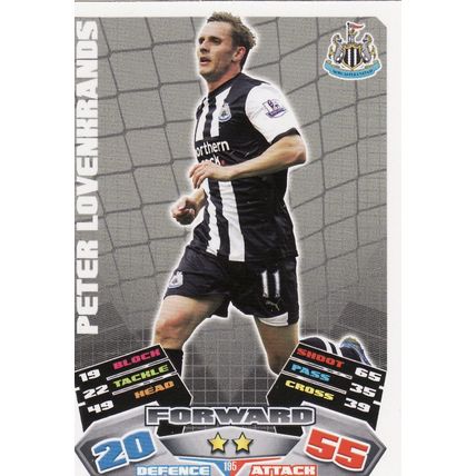 Match Attax 2011/2012 195 Peter Lovenkrands Newcastle United