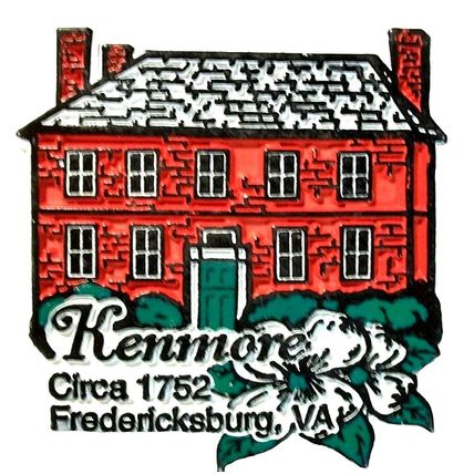 Kenmore House Fredericksburg Virginia Fridge Magnet
