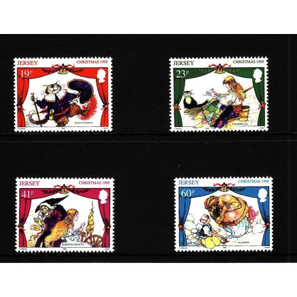 1995 Jersey, Christmas, NH Mint Set of Stamps SG 727-30