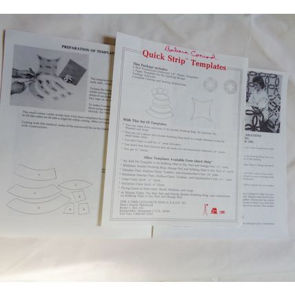 Double Wedding Ring Quilt Template Sharlene Jorgenson Used Quick Stripe Sew