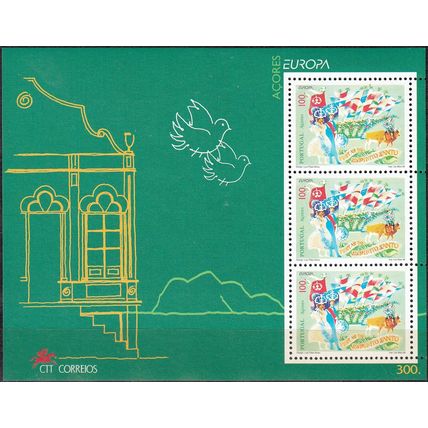 Portugal Açores 1998 Michel Bloc Feuillet 18 Neuf ** Cote (2008) 6.00 € Europa
