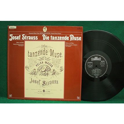 Vienna C. O./Angerer - Josef Strauss Die Tanzende Muse - 2-LP - INT 180.814 - NM