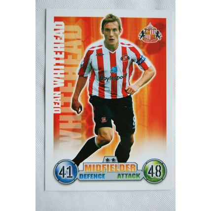 2007/08 Topps Match Attax Trading Card - Dean Whitehead, Sunderland
