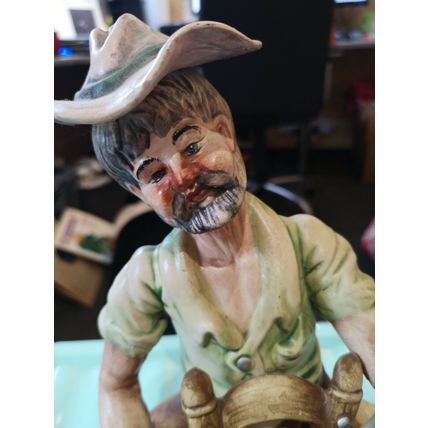 Capodimonte Figurine Old Gentleman At Work