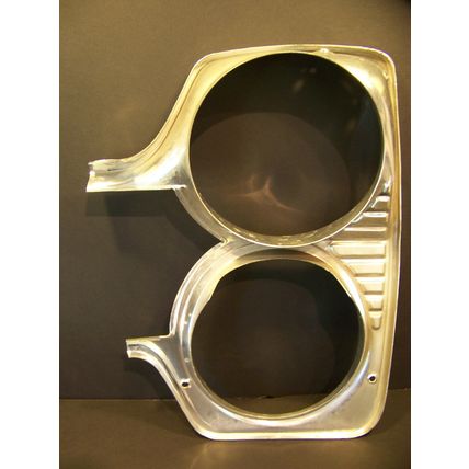 1966 PLYMOUTH FURY RH HEADLIGHT BEZEL NICE OEM SPORT FURY I II III