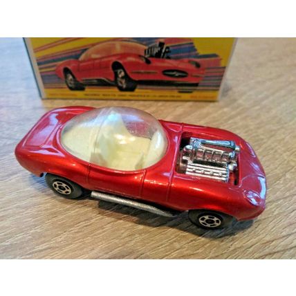 Matchbox No36 Draguar - Red - White interior