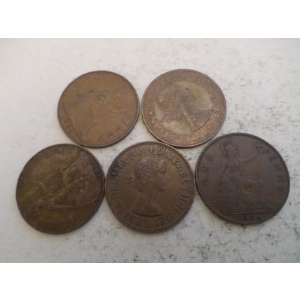 UK / GB - 25 different coins - mixed dates and mixed values #16