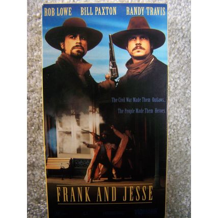 Frank and Jesse VHS Cassette