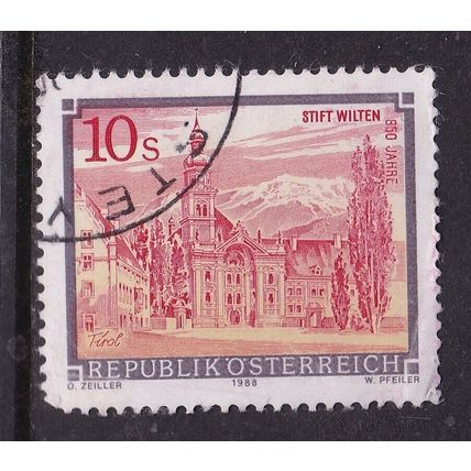 Austria 1988 Stift Wilten 10s Fine Used SG 2005 VGC