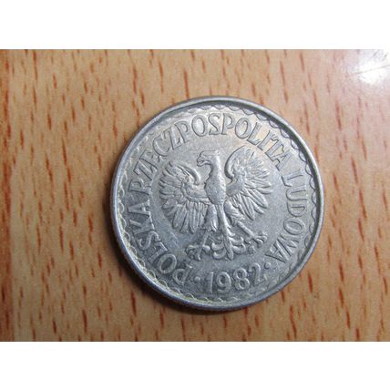 Poland 1982 1 Zlotych Coin