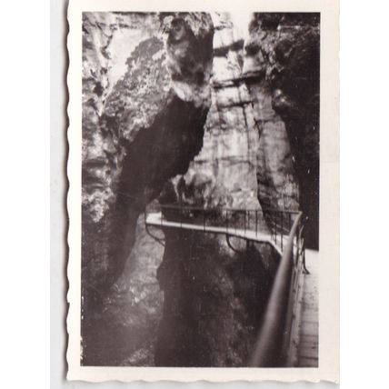 Gorges du Fier France Picture card 9 x 6.5 cm VGC