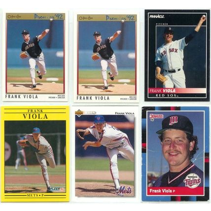 Frank Viola 10x card lot incl Insert
