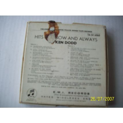 Ken Dodd-Hits for Now & Always . Reel to Reel Tape Boxed 4" tape