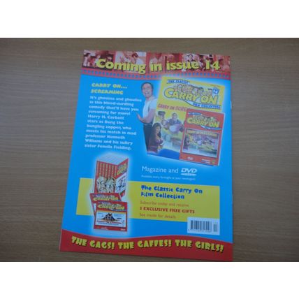 Carry On Emmannuelle Magazine & DVD The Classic Film Collection Issue 13 2004