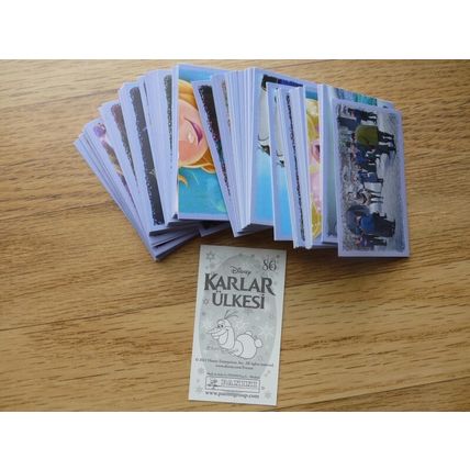 Job Lot of Panini Frozen Stickers x 215 (approximately)