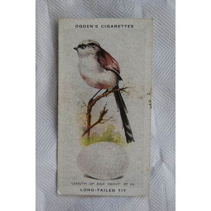 1939 Ogdens British Birds & Their Eggs 46 Long-tailed Tit