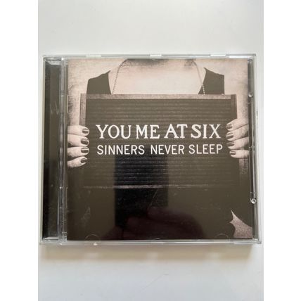 YOU ME AT SIX - SINNERS NEVER SLEEP (UK AUDIO CD, 2011)