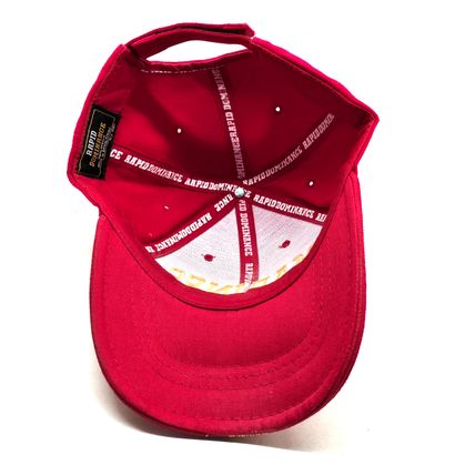 Marines Embroidered Red Hat, United States USMC Adjustable Ball Cap