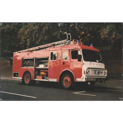 Dodge K850 Water Tender - Cleveland County Fire Brigade Advice Postcard