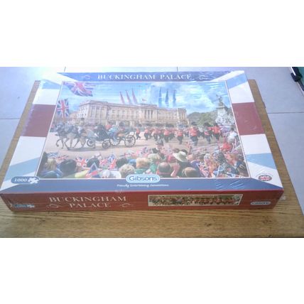 BUCKINGHAM PALACE by Steve Crisp Jigsaw Puzzle (1000 Piece) Gibsons NEW & SEALED