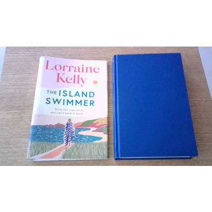 THE ISLAND SWIMMER by Lorraine Kelly (First Edition Hardback) 2024