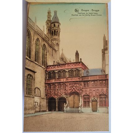 Postcards Bruges, Belgium. Book of 10. Unposted