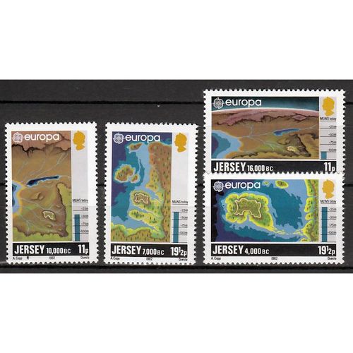 Groot-Brittannie Jersey Europa Cept 1982 postfris