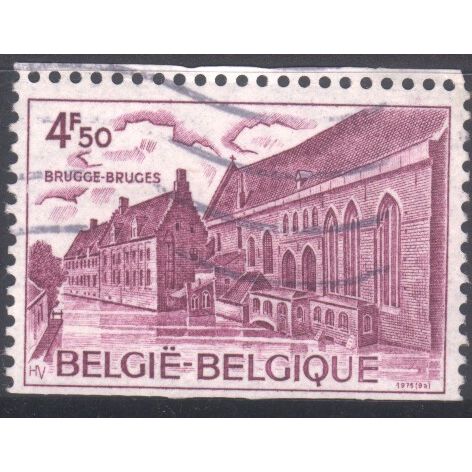 Belgium 1975 - SG2391 - 4f.50 purple - St. John's Hospice, Bruges - used