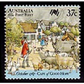 Australia 1987 First Fleet Cape of Good Hope 37c Used Stamp 1061