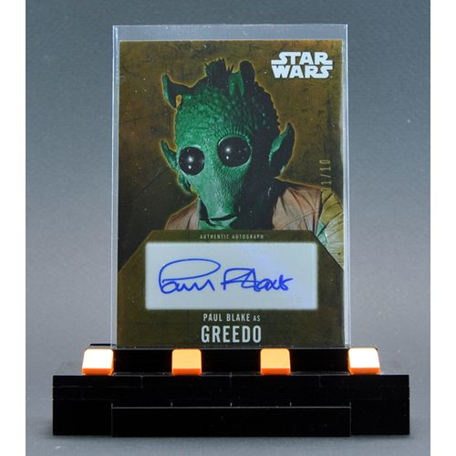 TOPPS Star Wars Evolution 2016 – Autograph Gold – Paul Blake