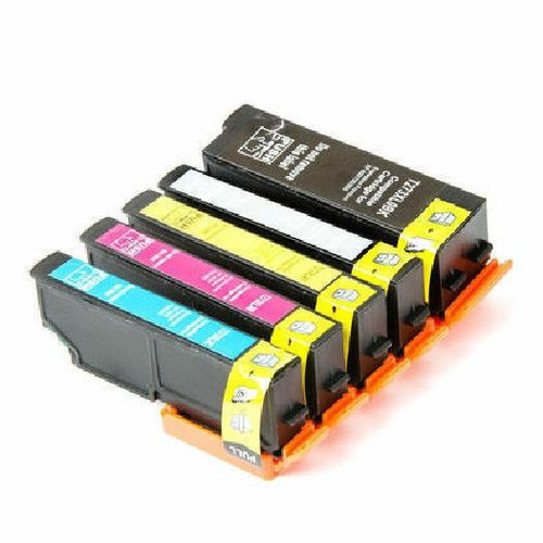 Compatible with Epson T273XL Black, Photo Black, Cyan, Magenta, Yellow Remanufac